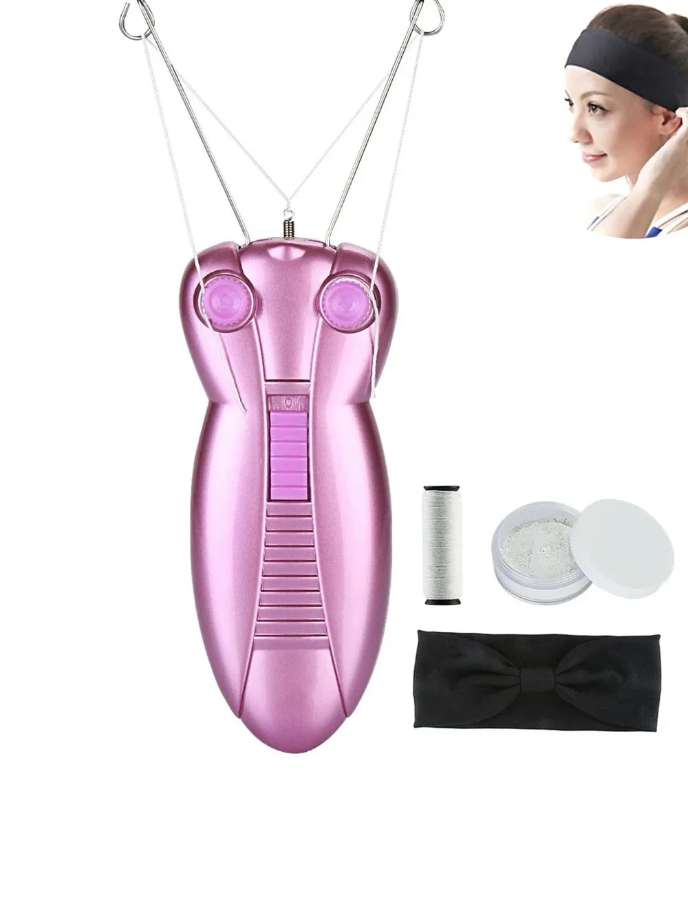 Ladies facial hair remover epilator facial threading